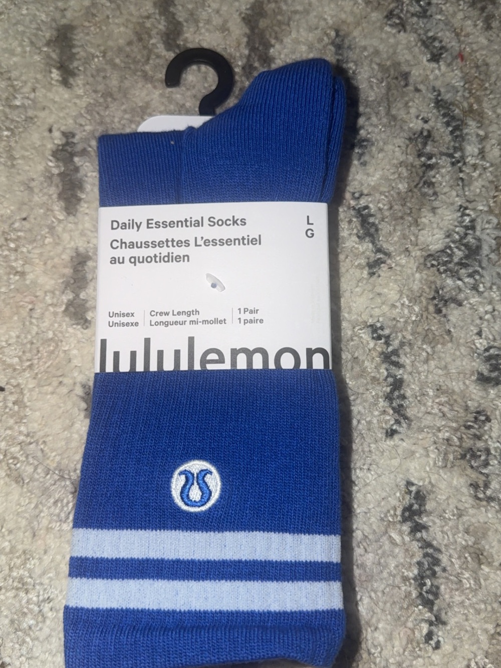 lululemon athletica Daily Essential Crew Socks - Blue